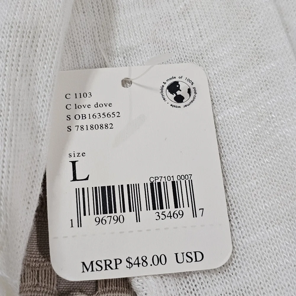 Intimately Free People Laying Low Long Sleeve Tee Size Large NWT - Picture 12 of 15